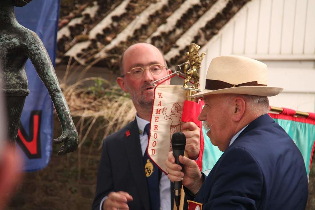 Abraham en kamerood sestig viering