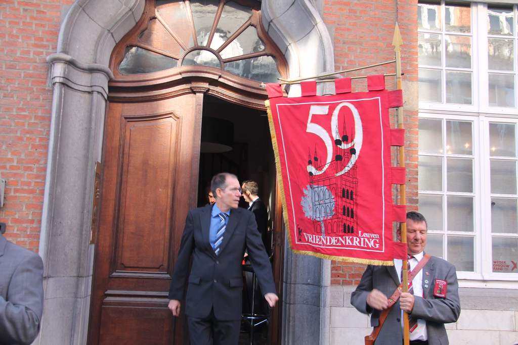 Vlag van de mannen van 59 op de 64ste jaartallendag