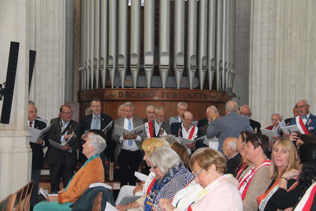 Kerkdienst op de 64ste jaartallendag