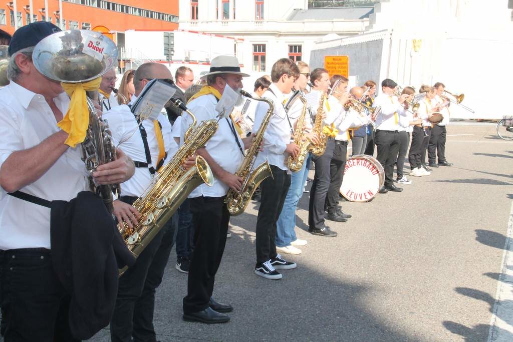 Concertband Leuven op de 64ste jaartallendag