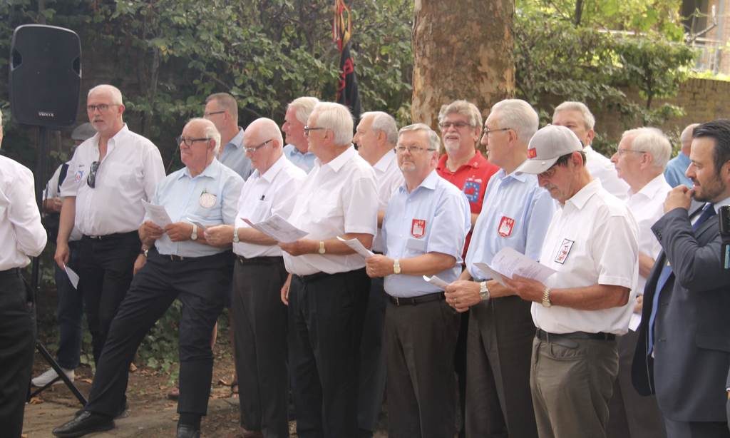 De Joorzangers Abraham en kamerood sestig viering